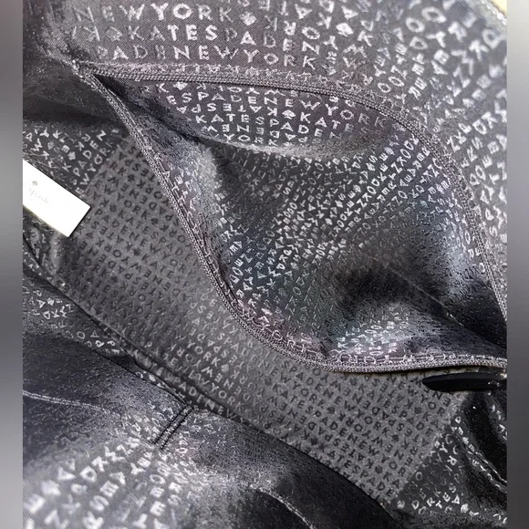 Kate Spade Black Glitter Bag - Picture 6 of 9
